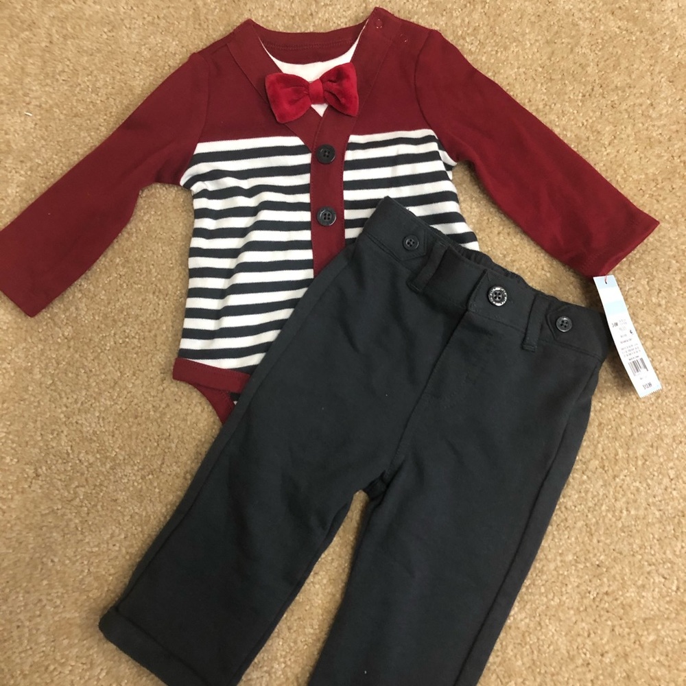 Baby Boy Formal Outfit, Size 3-6 Months